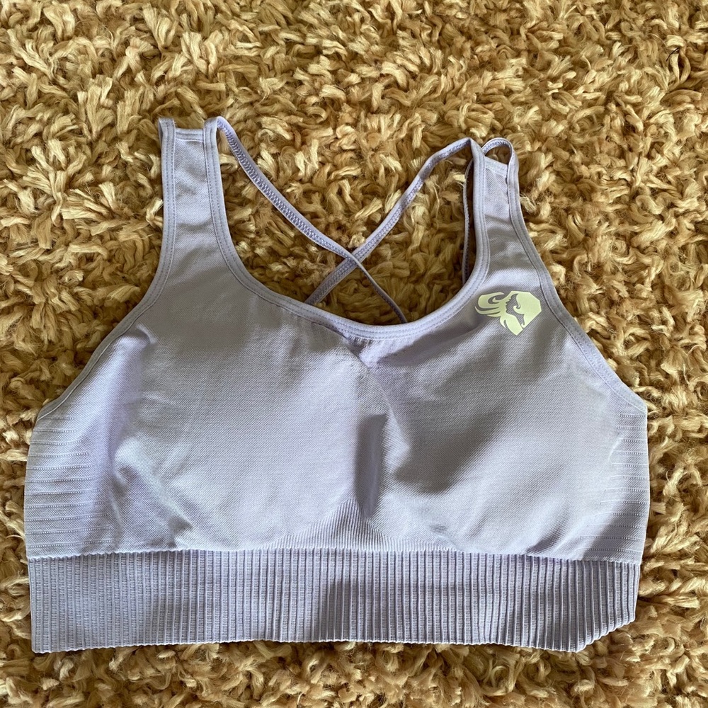 Strappy sport bra